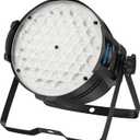 BETOPPER Stage Light DJ Washing Strobe Lights for Parties 54 LED Super Bright DMX512 White/Off White 5000 Lumens Par Lighting for Church Event,Wedding