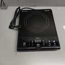 Mueller RapidTherm Portable Induction Cooktop, 1800W Hot Plate Electric Stove Top Burner. 8 Temp Levels, Auto-Off & Pot Detection, LED Display, Child Lock, 4 Programs, Burners for Cooking