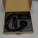 Trucker Bluetooth Headset, Wireless Headset with Mic, Bluetooth Headsets with Dual Noise Cancelling Microphone & Mute Button, 55Hrs Working Time PC Headsets for Cell Phones, Computer, Truck Driver