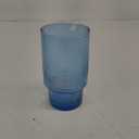 American Atelier Vintage Art Deco Fluted Drinking Glasses | Ribbed Glassware for Cocktail, Gin, Whiskey, & More | Modern Glassware | Lowball Fluted Cocktail Glasses