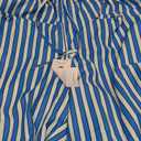 Kissonic Women Striped Pants Casual Drawstring Wide Leg Trousers Loose Lounge Pajama Pants with Pockets, Large
