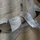 Bedsure Full Size Comforter Set Beige, Boho Tufted Bed Set, Checkered Farmhouse Shabby Chic Bedding, 3 Pieces, 1 Plaid Geometric Comforter and 2 Pillow Shams