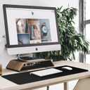 Large Mouse Pad, Desk Mat Office Desk Pad Gaming Mouse Pad with Stitched Edges, 31.5" x 15.7" Mousepad with Non-Slip Waterproof Rubber Base for PC Laptop Desk Home Office Accessories, Black