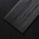 Peel and Stick Floor Tile, 36-Pack 36"x 6" Black Wood Grain Sticky Tiles, Waterproof Vinyl Flooring Cover 54 sq. ft, DIY Luxury Vinyl Plank Flooring for Bedroom, Living Room, Kitchen
