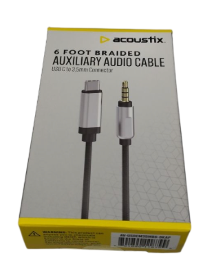Acoustix Audio Cable 6 Foot