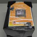 Small Money Safe Box, Security Safety Lock Box for Dorm, 0.23 CuFt Mini Kids Cabinet Safe for Home Use, Hidden Wall Personal Safe with Keys & Code for Money Cash Jewelry Gun Office Hotel