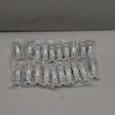 ELEGRP Single Pole Toggle Light Switch, 15 Amp, 120 Volt, Toggle Framed AC Quiet Switch, In Wall On/Off Switch Replacement, Self-Grounding, Residential and Commercial Grade, UL (20 Pack, Glossy White) (Without Wall Plate)