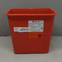 Dealmed Sharps Container, 2 Gallon Rotor Opening, Red (Pack of 1)