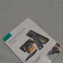 ESR Magnetic Wallet, Compatible with MagSafe Wallet with Adjustable Stand, for iPhone 17/16/15/14/13/12 Series, Not for iPhone 13/12 mini, 3 Card Holder, Vegan Leather, Matte Black