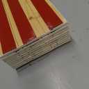 Luxdecor Real Wood Wall Planks - White Shiplap Boards 5" Peel and Stick - 10 Pieces, 12.5 Sq Ft