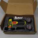 Cordless Angle Grinder, 3 Inch Mini Angle Grinder Tool With 2pcs 16.8V 2000mAh Batteries and 5 Grinding Wheel,19500rpm Metal Grinders for Cutting, Grinding and Polishing Yellow