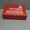 Premium Portable Diaper Changing Pad  Extra-Thick Cushioned Travel Mat with Wipes Pocket  Waterproof, Easy to Clean, Gift-Ready (Cloud Gray)