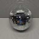 Alytimes Mirror Disco Ball - 8-Inch Cool and Fun Silver Hanging Party Disco Ball Big Party Decorations, Party Design