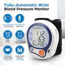 LotFancy Kids Wrist Blood Pressure Monitor for Home Use, BP Cuff 5-8 for Small Adult, Digital Automatic Blood Pressure Cuff 60 Readings, 1 User, Blood Pressure Cuff Wrist with Portable Carrying Case