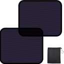 ZATOOTO Car Window Shades Car Window Shade for Baby Semi-Transparent Sun Blocker UV & Privacy Protection for Camping, Napping, and Relaxing Auto Covers 2 Pack,15.75 * 13.78 in