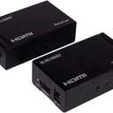 Monoprice HDMI Extender Over Coaxial Cable - Up to 328 Feet (100 Meters) 1080p@60Hz, 6.75Gbps Video Bandwidth, HDCP 1.1, for DVR and DVD Players - Blackbird PRO