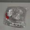 Toddler Kids Girl Christmas/Halloween Costume Set Tulle Dress Set for Halloween/Christmas Party Cosplay (4-5 Years, White)