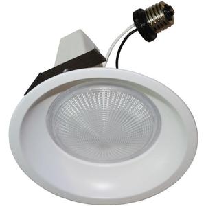 Philips 5 In. Retrofit IC/Non-IC Rated White LED Recessed Light Kit, Daylight