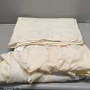 Tiny Land Play Tent with Padded Mat & LED Lights, Kids Tent, Playhouse for Kids, Indoor Bed Tent for Toddler, Toys for 3,4,5,6-Year-Old Girls, Neutral Color Play Room Furniture Does Not Come With Poles, Off-White