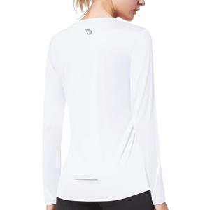 baleaf Long Sleeve Workout Tops for Women Running Athletic Shirts Active Quick Dry Lightweight Moisture Wicking (Medium)