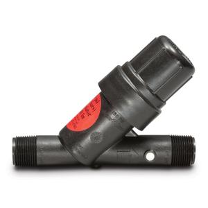 Rain Bird PRF07530S Drip Irrigation In-Line 30 PSI Pressure Regulating "Y" Filter, 3/4" Male Pipe Thread, Black