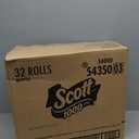 Scott 1000 Trusted Clean Toilet Paper, 32 Rolls, Septic-Safe, 1-Ply Toilet Tissue