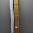 Cordless Roller Shades Blackout Blinds for Windows Room Darkening Rolled Up Shades with Spring System, UV Protection Natural Linen Fabric Window Shades Door Blinds for Home,32" W x 72" H, Heather Grey