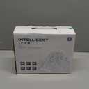 Smart Latch Double Gate Lock, Electronic Gate Latch For Outdoor Fence, Waterproof Keyless Smart Rim Lock, Electric Double Sided Keypad Locks, Fingerprint, Passcode, Key, IC Card, Tuya App