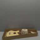 Loog Mini Acoustic kids Guitar for Beginners 3-strings Ages 3+ Learning app and lessons included (Natural)