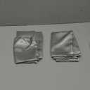 Bedsure Satin Pillowcase, Similar to Silk Pillow Cases Queen Size Set of 2, Cooling Pillow Case for Hot Sleepers with Envelope Closure, Gifts for Women Men, Silver Grey, 20x30 Inches