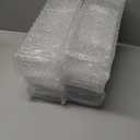 Tatuo 6 Pcs Cable Organizer Box with Wire Ties, Plastic Cord Storage Box with Lid, Electronics Organizer for Home Office Desk Organizers and Accessories (Clear)