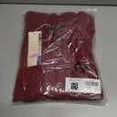 Dokotoo Tops for Women Trendy Womens Fall Fashion 2024 Womens Long Sleeve Tops Red X Large (Red, XL)