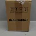 Dehumidifier with Drain Hose. Litever Small Portable Dehumidifier. Auto-OFF. Drain Hose for Continuous Drainage. Effective for Small Bathroom Pantry Closet Basement Wardrobe safe RV Trailer Camper