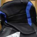 Skechers Memory Foam Car Seat Covers, Air Cool Mesh Thick Seat Covers,Car Seat Covers Front Seats Airbag Compatible, Automotive Comfort & Protection for Most Cars, Vans,Trucks, SUVs,Blue