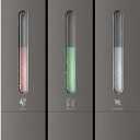 Shampoo and Conditioner Dispenser - Wall-Mounted 3-Chamber Shower Soap Dispenser, No-Drill, 1200ML Capacity, for Bathroom & Hotel