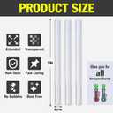 600 Pack Mini Hot Glue Sticks, 4" Long x 0.27" Diameter Glue Sticks for Mini Glue Guns, Multipurpose for Wood, Metal, Glass, Plastic, Floral, Fabric, Leather, Foam, Floral