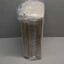 DIMJ Storage Bins with Lids - 6 Pack Large Fabric Closet Organizer with Window & Handles, Collapsible Decorative Storage Boxes for Shelves Under Bed, Books Clothes Blankets Sweaters Organization (Beige)