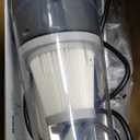 Amazon Basics 2-in-1 Corded Stick Vacuum Cleaner, Converts to Handheld, Lightweight (3.9 LBS), with Washable Filter, Crevice Tools, 0.5L Dust Cup, Self-Standing, 19.7-Ft Cord, 300W, Black