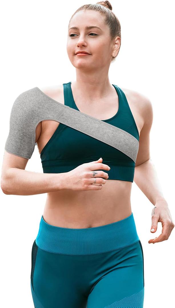 Healifty Shoulder Brace Rotator Cuff Support Brace for Men Women Shoulder Compression Sleeve Care Shoulder Brace Support Wrap for S