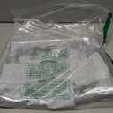 Mixweer Clear Vinyl Table Cover Protector Waterproof Plastic Tablecloth Dining Table Cover White Lace Tablecloth for Dining Tables Kitchen Home (60 x 84 Inch)