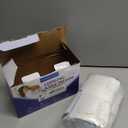 Knee Pillow for Side Sleepers,Knee Pillow,Leg Pillow for Side Sleeping,Hip Pain and Smooth Spine Alignment Pillows,Memory Foam Ergonomic and with Cover and Removable Straps,White/Gray (10.7"x8"x6")