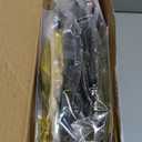 Realspring 91Pcs Happy New Year Party Supplies Plastic New Year's Eve Glasses Headbands Blowouts Inflatable Fireworks Gun Black Gold Silver Balloons Foil Backdrop for 2026 Holiday Celebration Decor