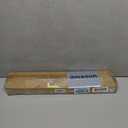 22 inch Drawer Slides 4 Pairs (8pcs) Full Extension Ball Bearing Drawer Rails Side Mount 3 fold Metal Dresser Runners for File Cabinet Trash Can Kitchen Wardrobe Glides 22" Silver 100 LB Capacity