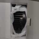 Fanopera Magnetic Cruise Fan with 12000mAh Battery - Portable Cabin Air Circulator, 3-Speed LED Desk Fan with Timer, Power Bank & Ceiling/Wall Mount, Cruise Ship Approved for Travel (Black)