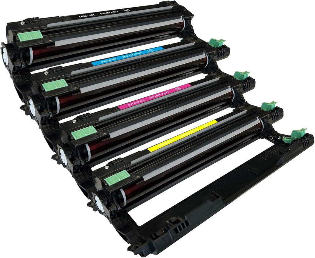 DR223CL DR-223CL High Yield Drum Unit Set (4 Pack, Black, Cyan, Magenta, Yellow) Replacement for Brother HL-L3210CW HL-L3230CDW HL-L3270CDW HL-L3290CDW MFC-L3710CW MFC-L3750CDW MFC-L3770CDW Printer
