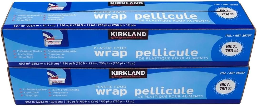 KIRKLAND SIGNATURE F00D WRAP 30.4 CM X 228.6 M 2 Pack