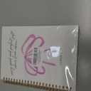 Chirstian Bible Verse Journaling Notebooks, Coquette Pink Bows Spiral Notebook, Christian James 1:17 Notebook Journal, Pink Office Supplies, Hardcover Spiral Lined Notebook 5.5 x 8.3