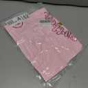 Birthday Shirt Women Birthday Girl Graphic Tee Funny Crop Top Glitter Short Sleeve Crewneck Outfit (Pink, XL)