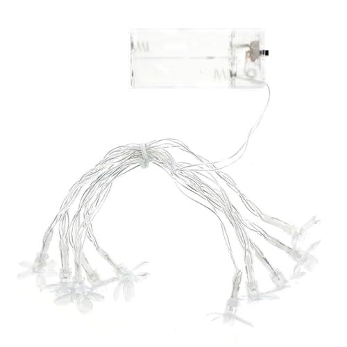 Tofficu Solar Powered Cherry Blossom Lamp String Garden Decor Outdoor String Lights Festive Decor Material