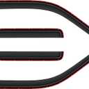 SCITOO Window Visors Rain Guards Compatible with 1991-2001 for Ford for Explorer Outside Mount Window Wind Deflectors 4pcs